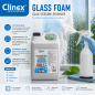 Preview: CLINEX Glass Foam Glasreiniger Schaumreiniger